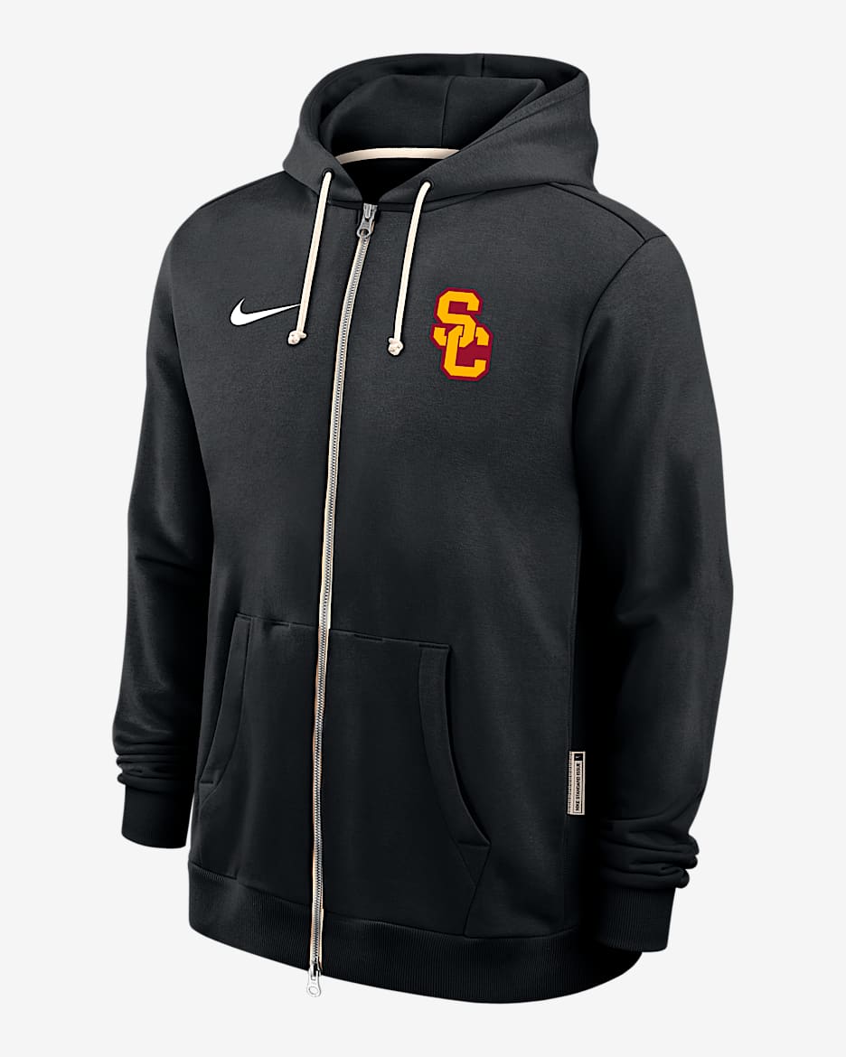 【Nike】USC Trojans Military Club College Pullover Hoodie mens-nike-crimson-usc-trojans-